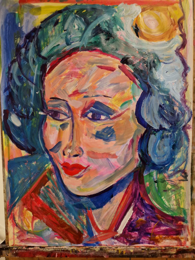 Portrait by Leila Guseinova