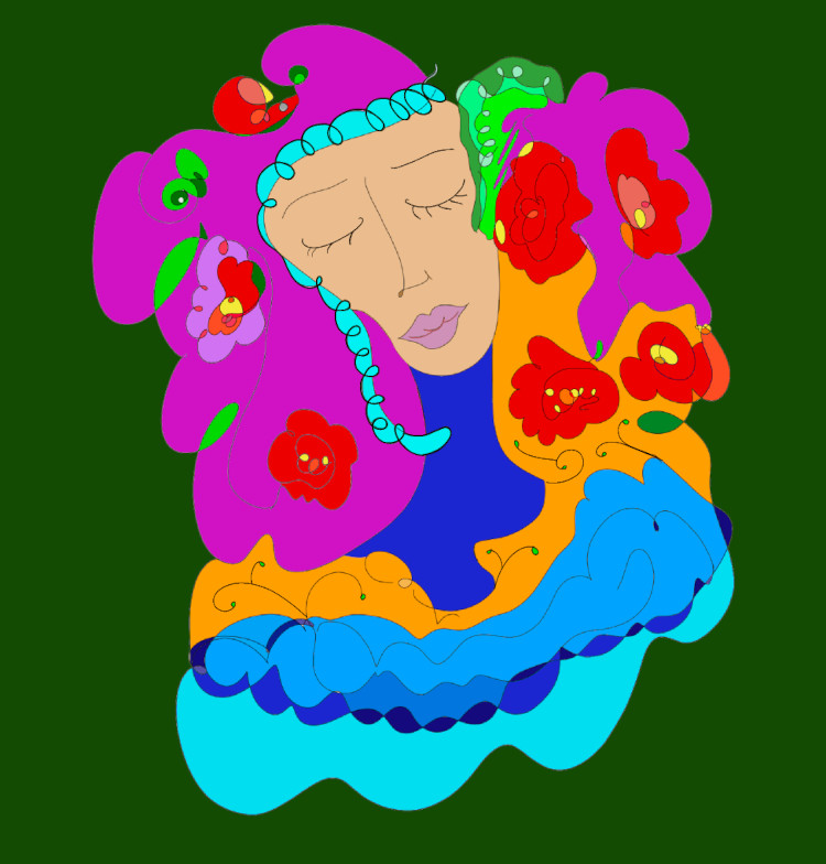 Digital artwork by Leila Guseinova