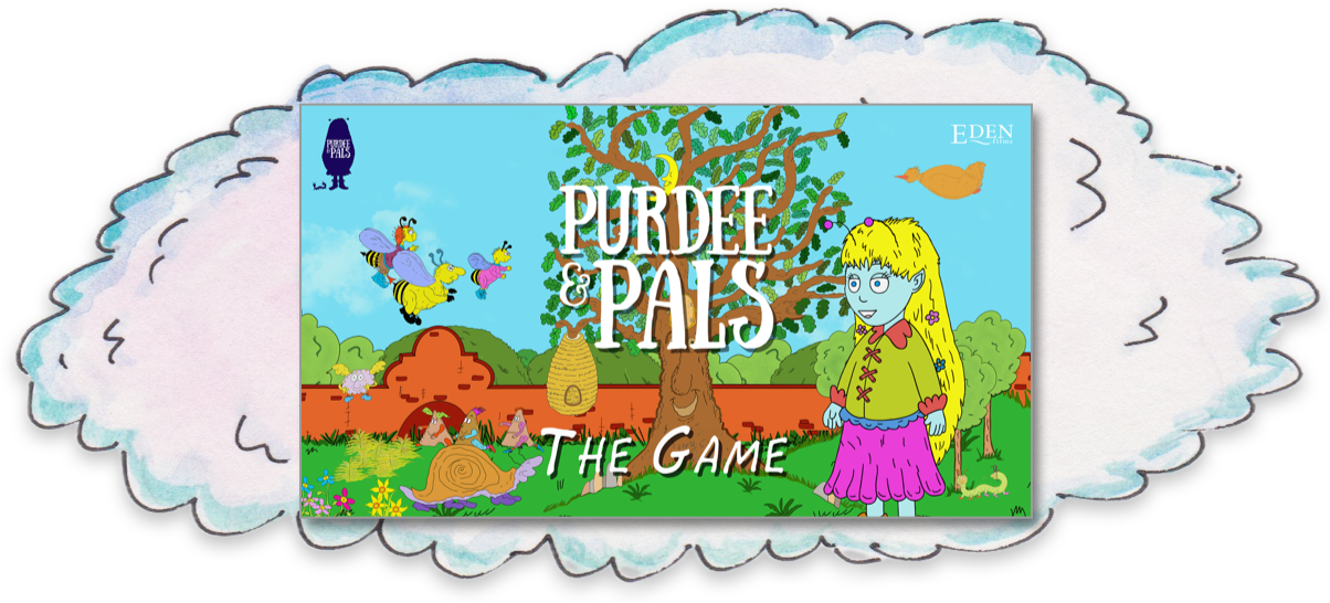 Purdee & Pals video game poster